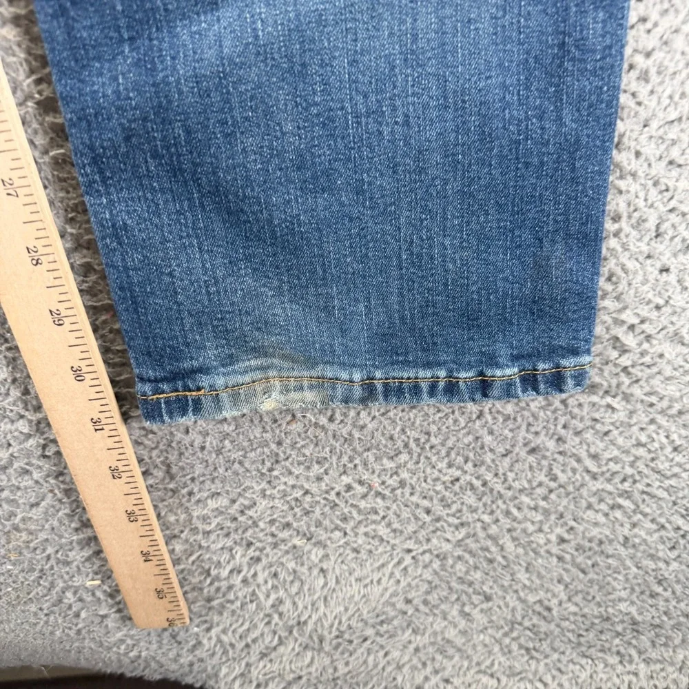 Levi's 558 Jeans Mens 34x32 Blue Cotton Denim Straight Workwear‎ Stretch Faded